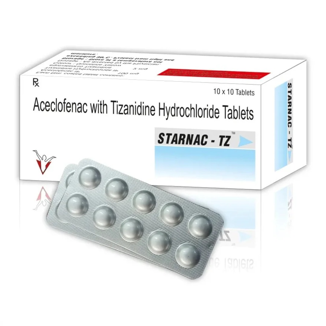 Starnac TZ 100mg/2mg Tablet