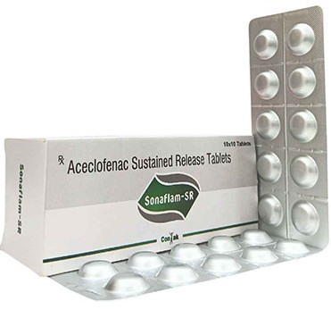 Sonaflam 200mg Tablet SR