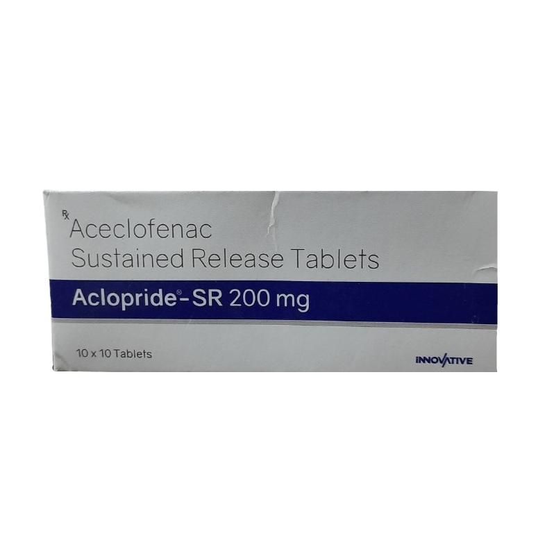 Aclopride 200mg Tablet SR