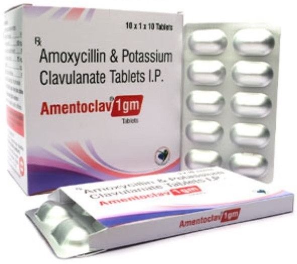Amentoclav 875mg/125mg Tablet