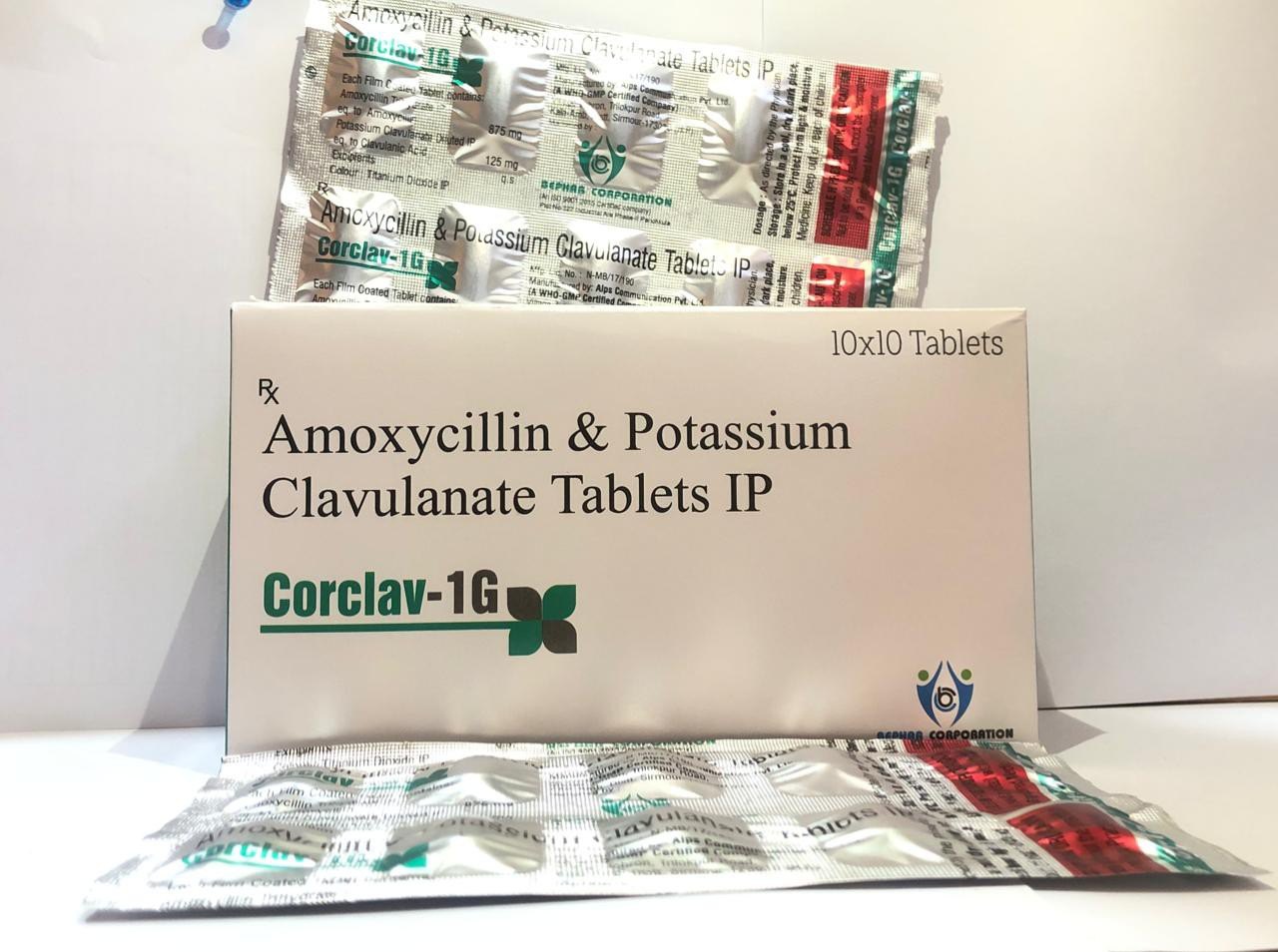 Corclav 875mg/125mg Tablet