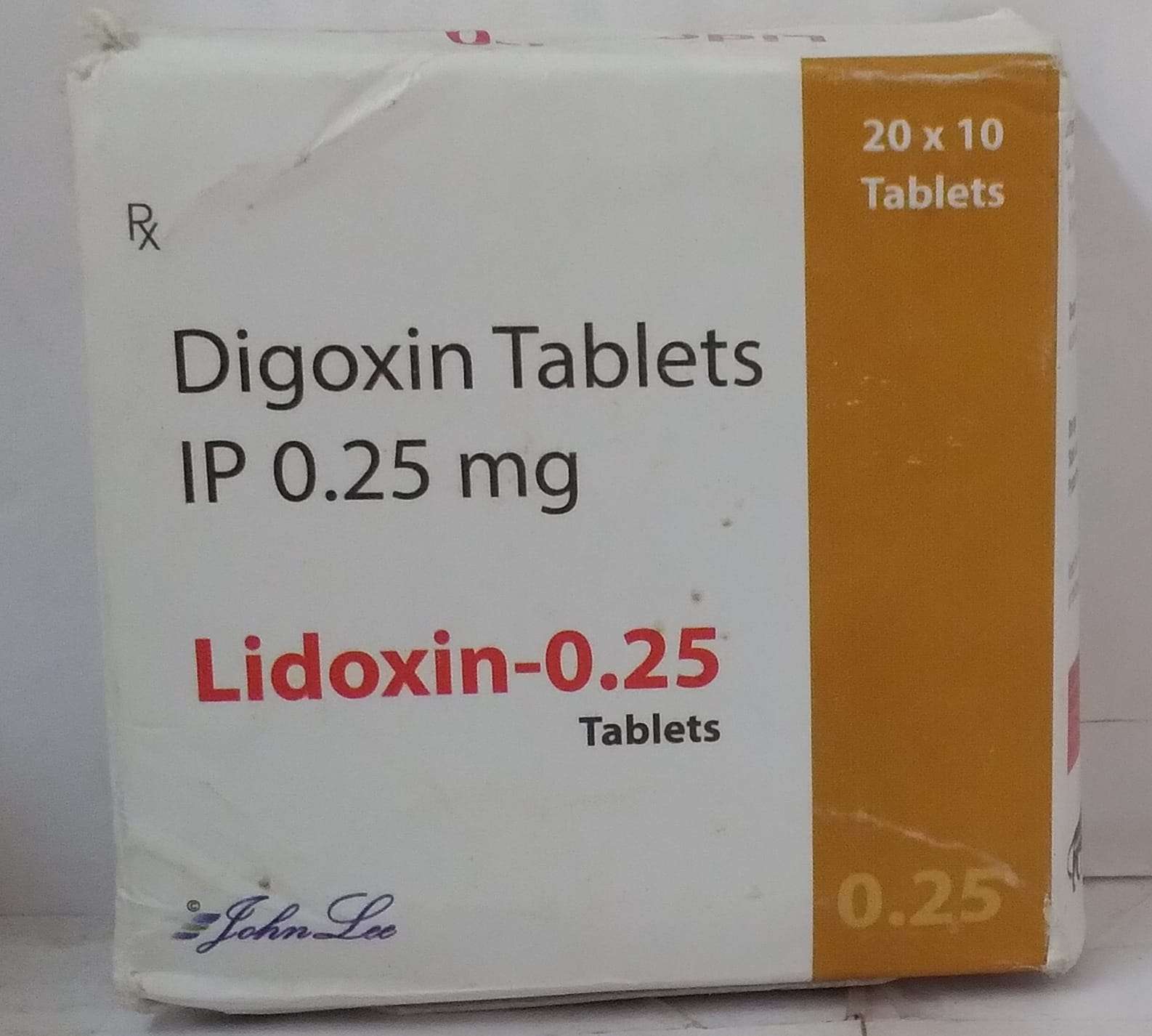 Lidoxin 0.25mg Tablet