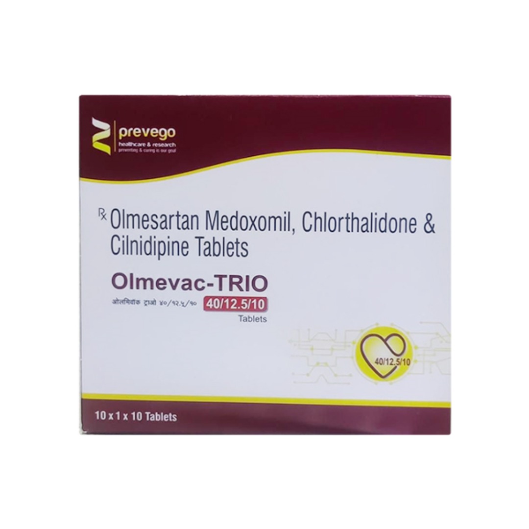 Olmevac Trio 40/12.5/10 Tablet