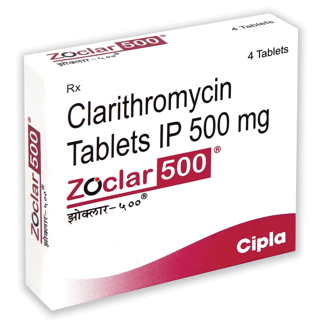 Zoclar 500mg Tablet