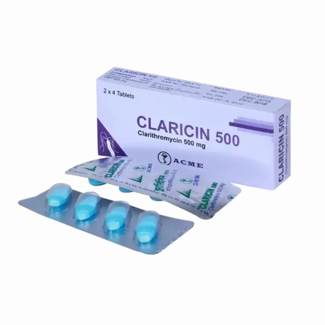Claricin 500mg Tablet