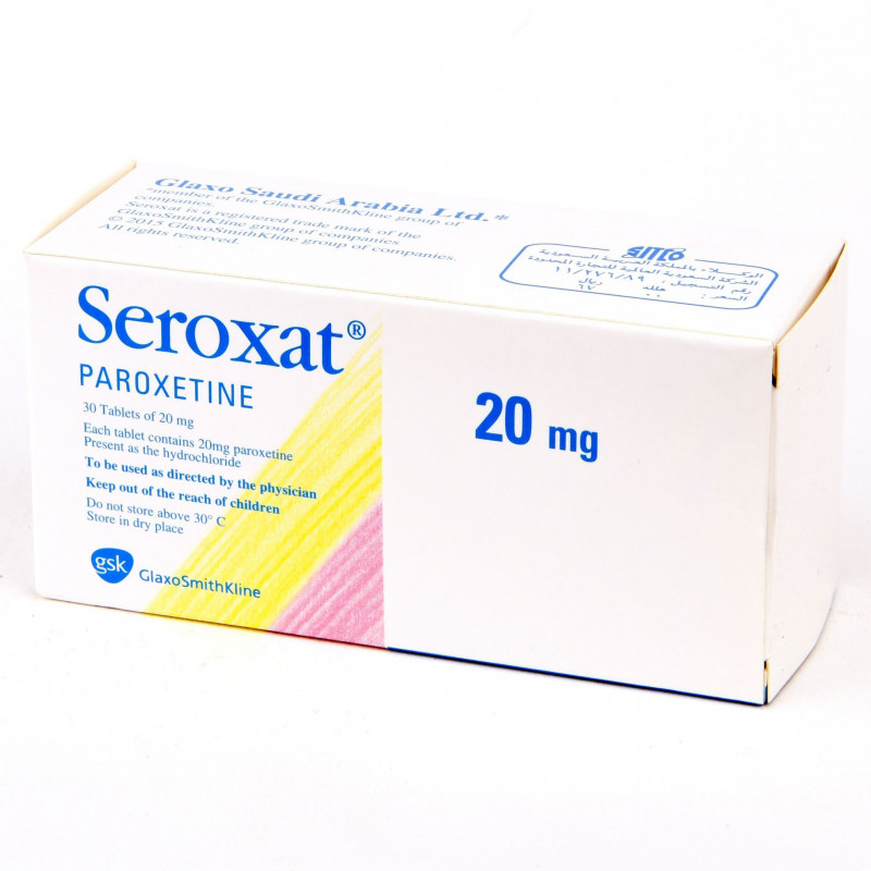 Seroxat 20mg Tablet Seroxat 20mg Tablet
