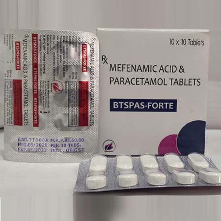 Btspas Forte Tablet 500mg/325mg