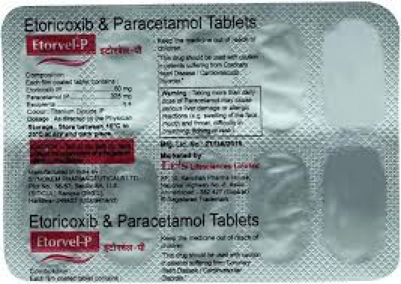 Etorvel-P 60mg/325mg Tablet