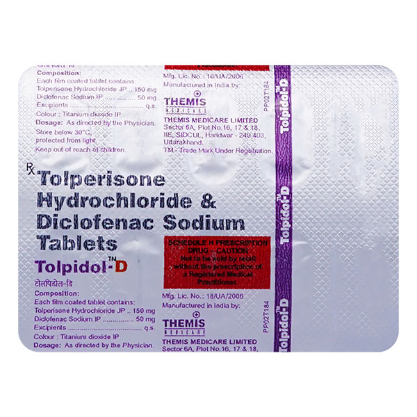 Tolpidol OD 150mg Tablet
