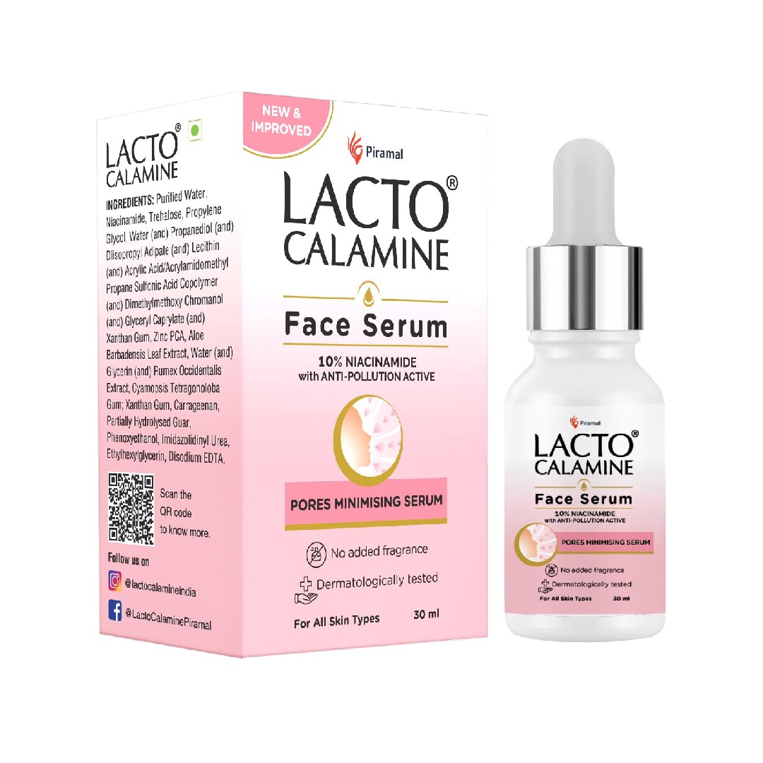 Lacto Calamine 10% Niacinamide Face Serum