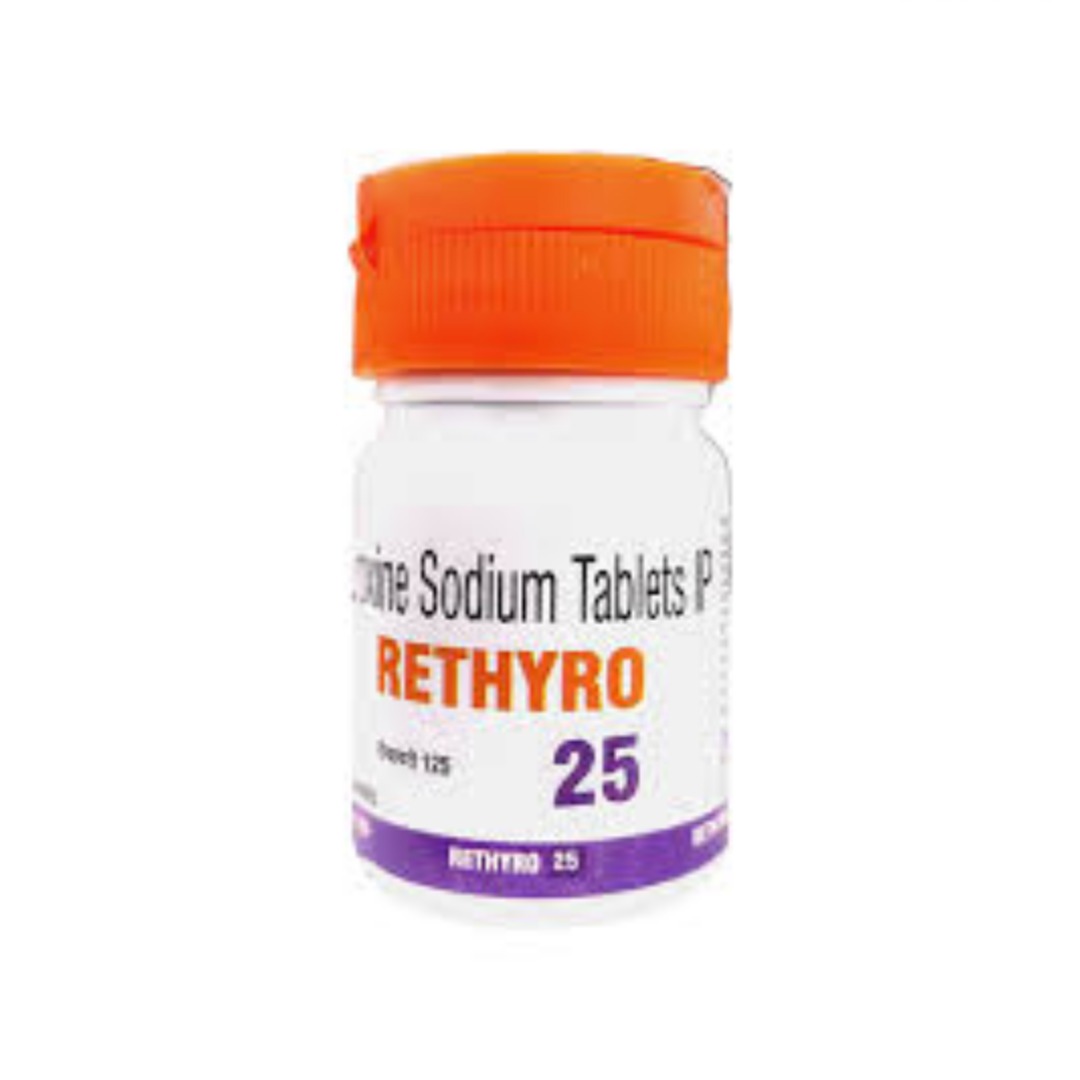 Rethyro 25mcg Tablet