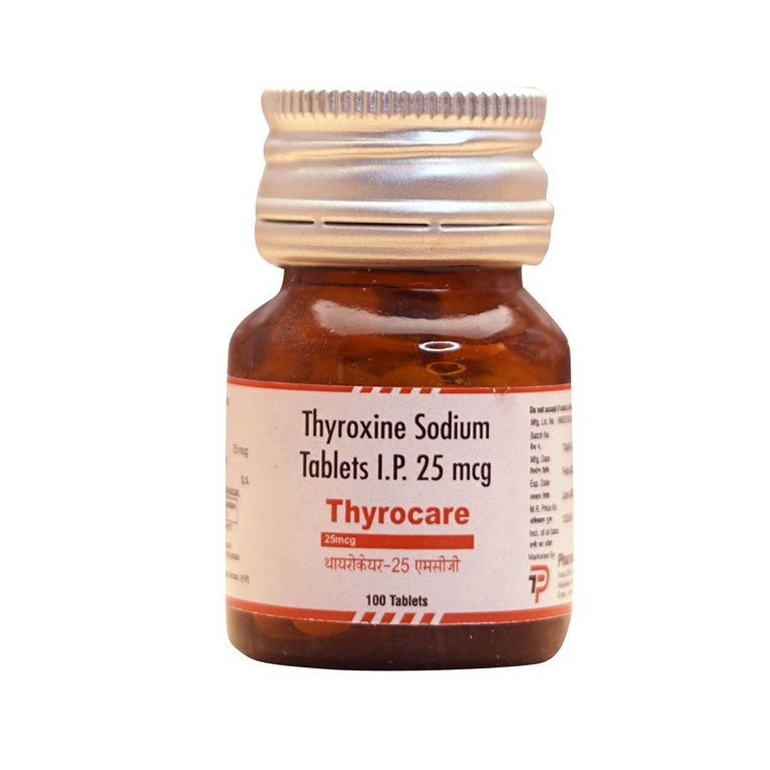 Thyrocare 25mcg Tablet