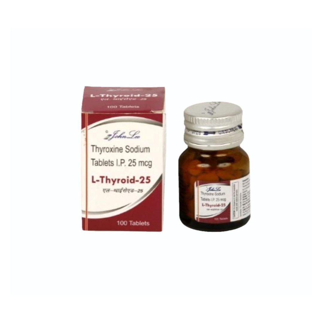 L Thyroid 25mcg Tablet