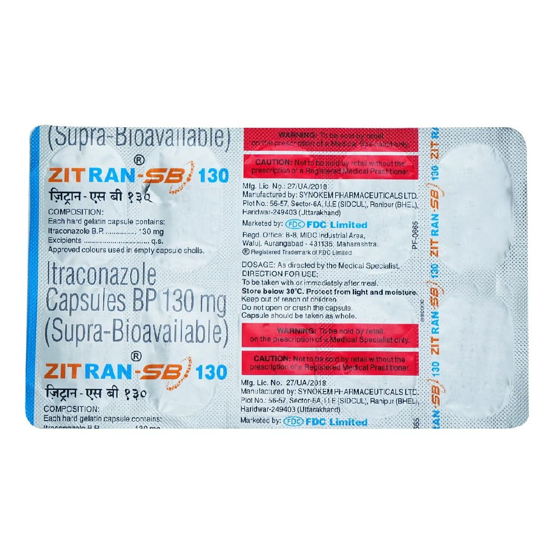 Zitran SB 130mg Capsule
