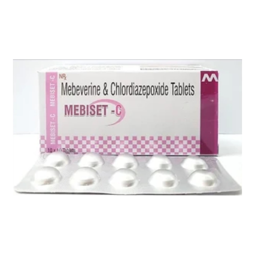 Mebiset C 135mg/5mg Tablet - Uses, Price, Side Effects and Substitute