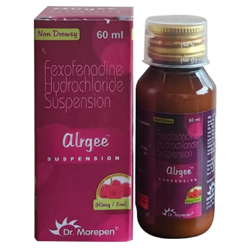 Alrgee Oral Suspension Raspberry & Vanilla