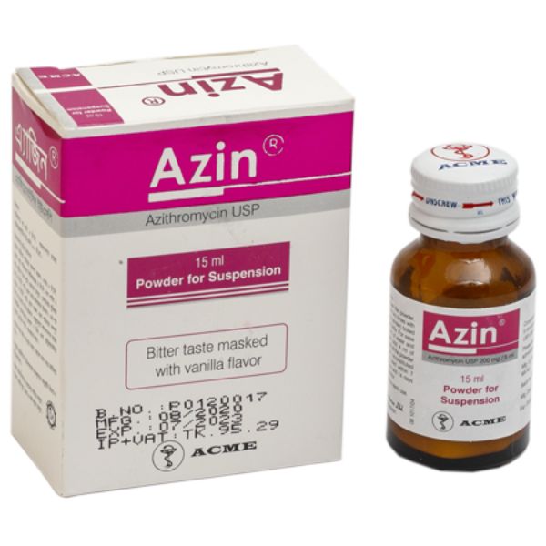 Azin 200mg Syrup - Uses, Benefits, Side Effects & Price