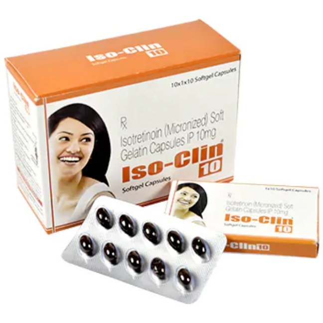 Iso Clin 10mg Capsule