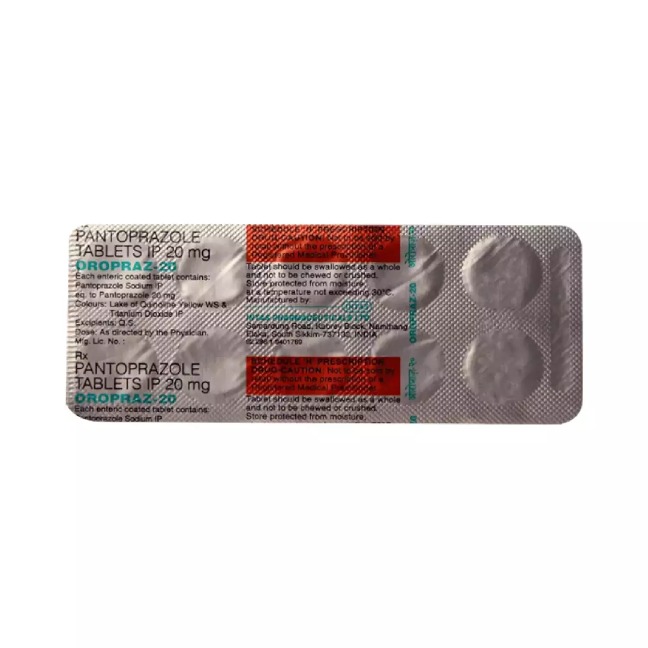 Oropraz 20mg Tablet