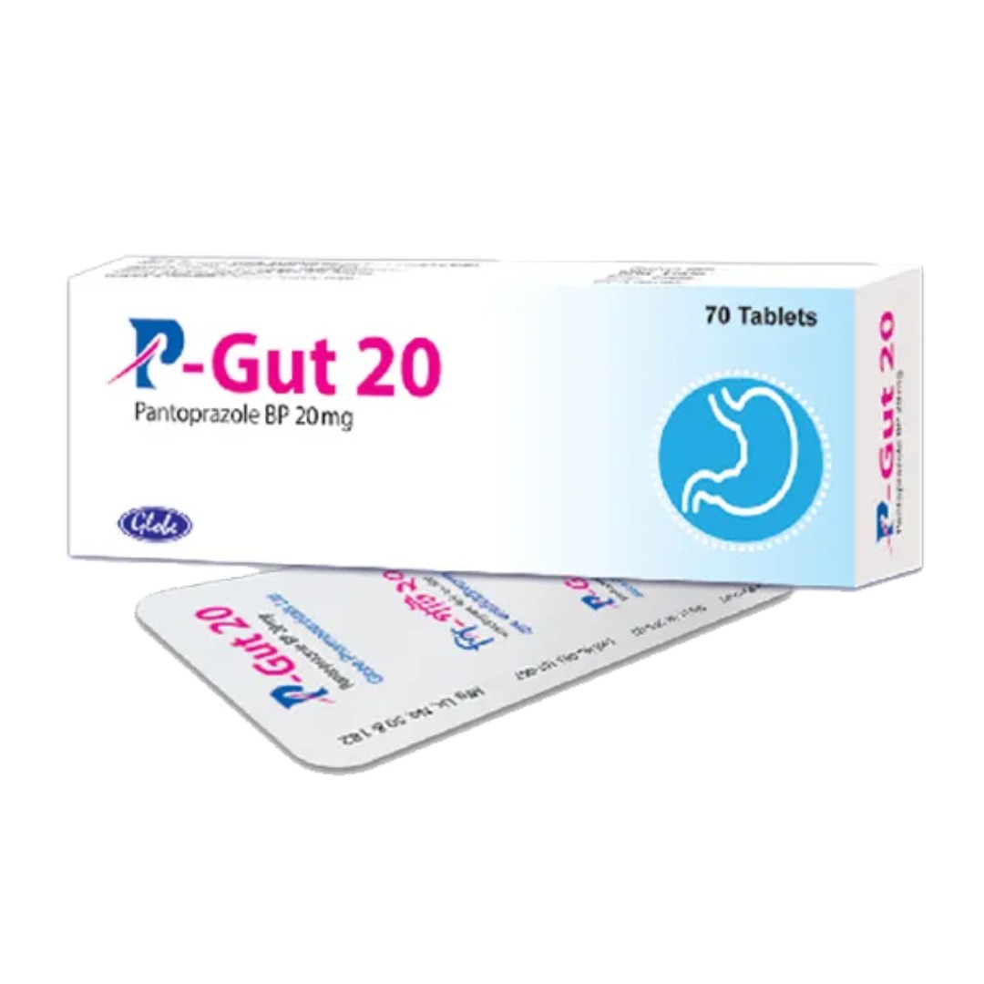 P Gut 20mg Tablet