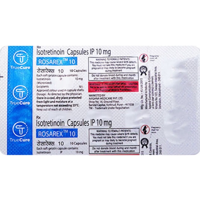 Rosarex 10mg Capsule