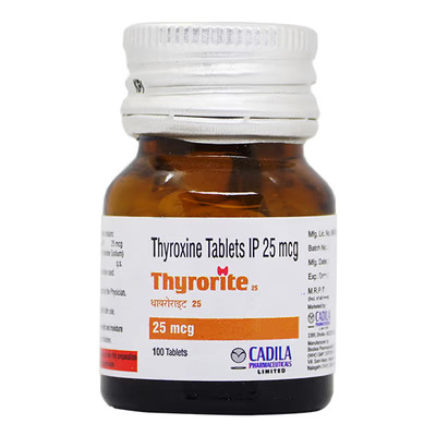 Thyrorite 25mcg Tablet