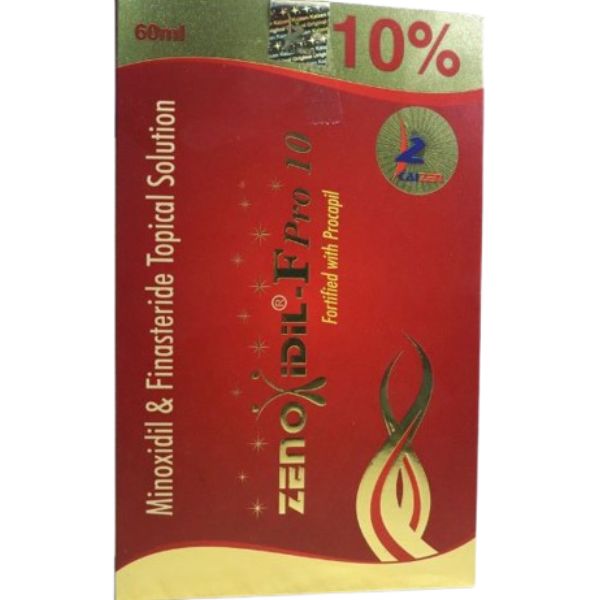 Zenoxidil F Pro 10 Solution - Uses, Benefits, Side Effects & Price