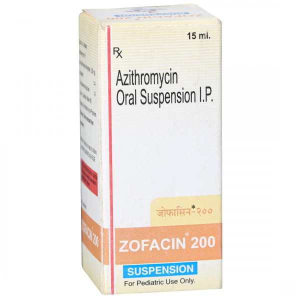 Zofacin 200mg/5ml Syrup
